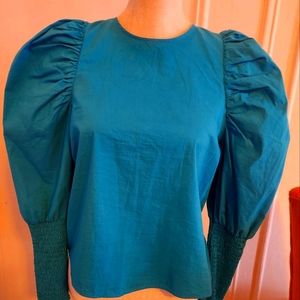 Zara Ballon sleeves blouse